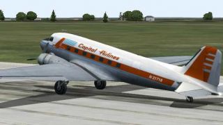 Screenshot 1 — Capital Airlines Douglas DC-3