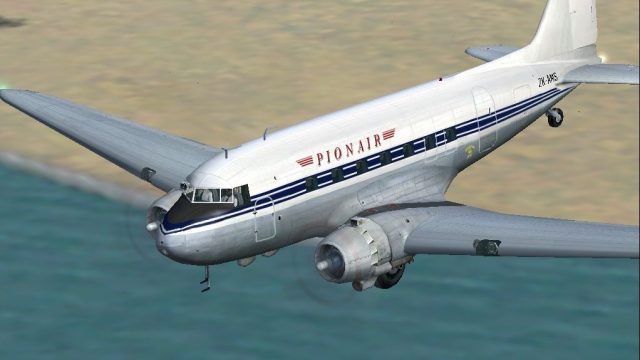 Screenshot 1 — Pionair Adventures Ltd Douglas DC-3 ZK-AMS