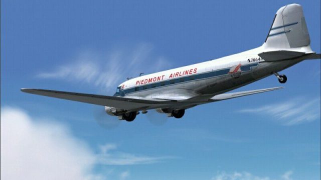 Screenshot 1 — Piedmont Airlines Douglas DC-3