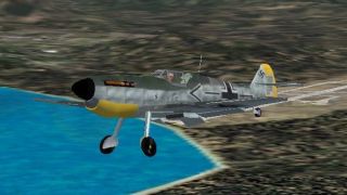 Screenshot 5 — FSX/ FS2004 Hispano HA-1112-M1L Buchon
