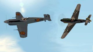 Screenshot 6 — FSX/ FS2004 Hispano HA-1112-M1L Buchon