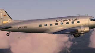 Screenshot 1 — Air Service Berlin DC-3