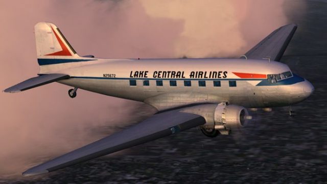 Screenshot 1 — Lake Central Douglas DC-3