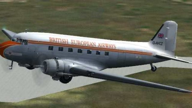 Screenshot 1 — BEA Douglas DC-3