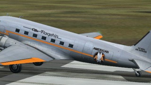 Screenshot 1 — American Airlines Douglas DC-3