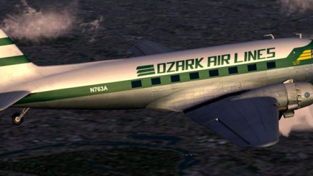 Screenshot 1 — Ozark Air Lines Douglas DC-3