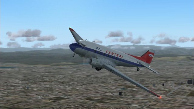 Screenshot 1 — Central Airlines Douglas DC-3 1960's