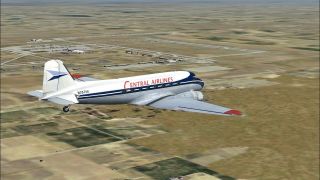 Screenshot 1 — Central Airlines Douglas DC-3 1950's