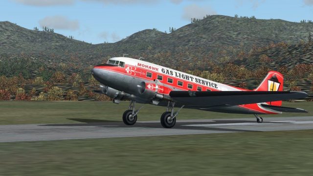 Screenshot 1 — Mohawk Airlines Douglas DC-3 "Gaslight"
