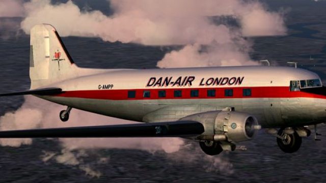 Screenshot 1 — Dan-Air Douglas DC-3