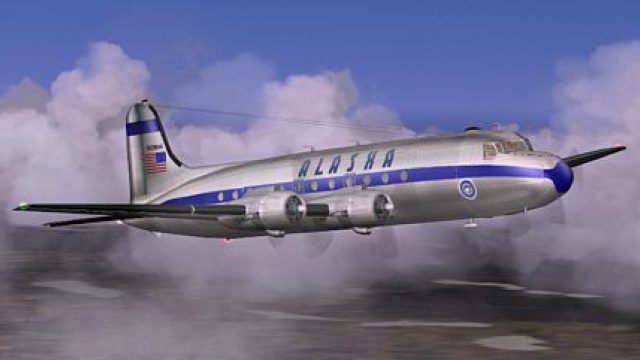 Screenshot 1 — Alaska Airlines Douglas C-54/DC-4 NC9044