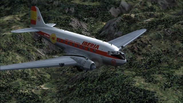 Screenshot 1 — Iberia Douglas DC-3
