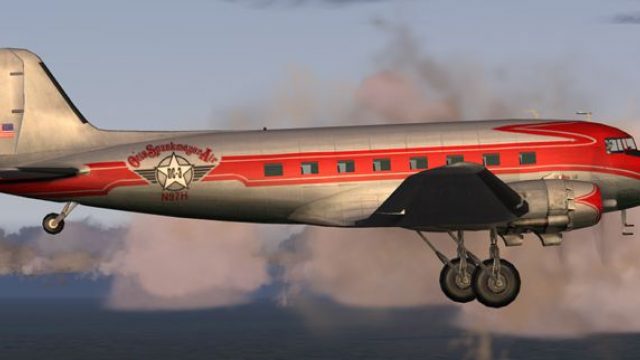 Screenshot 1 — Otis Spunkmeyer Air Douglas DC-3