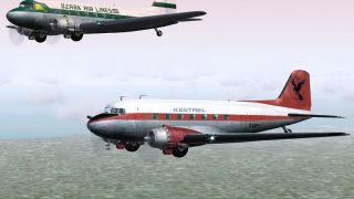 Screenshot 1 — Kestrel Aviation Douglas DC-3 G-AMFV