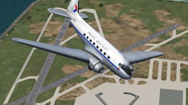 Screenshot 1 — Pacific Western Airlines DC-3