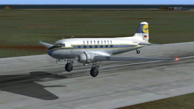 Screenshot 1 — Lufthansa Douglas DC-3