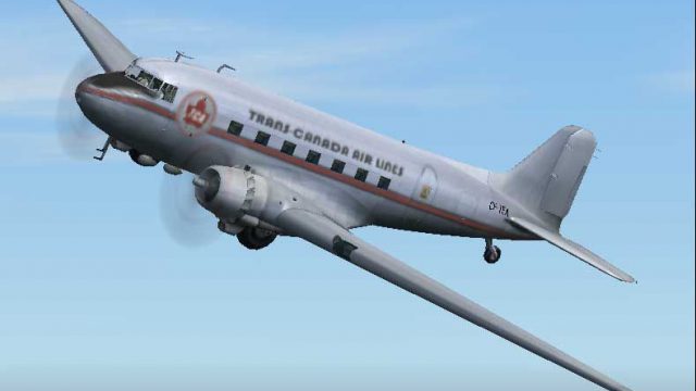 Screenshot 1 — Trans-Canada Airlines Douglas DC-3 1949