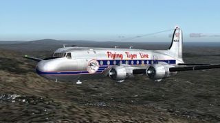 Screenshot 1 — Flying Tiger Douglas C-54/DC-4 N67548