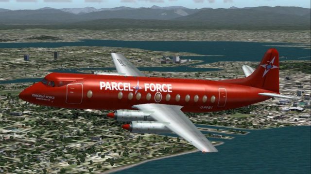 Screenshot 1 — Parcel Force Vickers Viscount