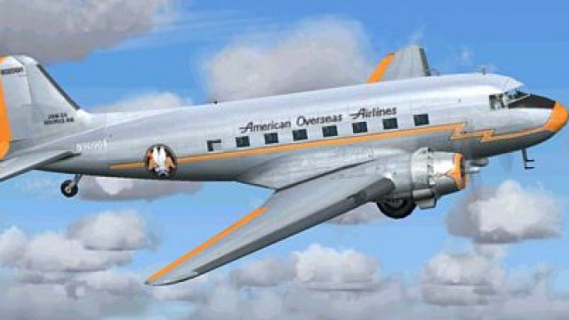 Screenshot 1 — American Overseas Airlines DC-3 N90908