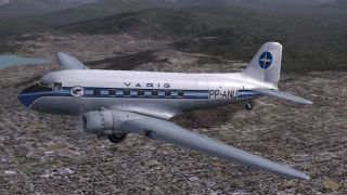 Screenshot 1 — VARIG Douglas DC-3 PP-ANU V1.0
