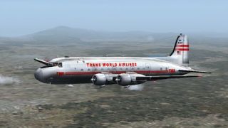 Screenshot 1 — TWA Douglas C-54/DC-4 N34577
