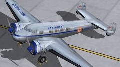 Lockheed 10 Fs2004 70th Anniversary Of The Electra L-10 for FS2004