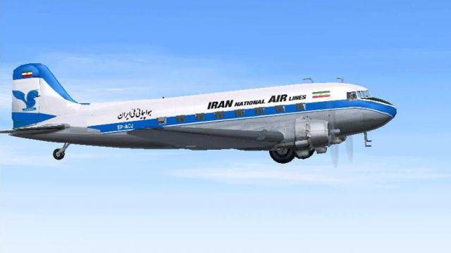 Screenshot 1 — Iran National Airlines Douglas DC-3