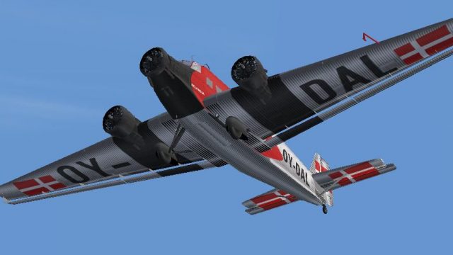 Screenshot 1 — Danish Air Lines Ju-52/3m