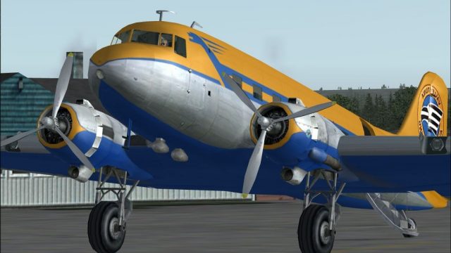 Screenshot 1 — Swedish Douglas DC-3