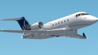 Screenshot 1 — Bombardier CL-604 Challenger. Factory Demonstrator