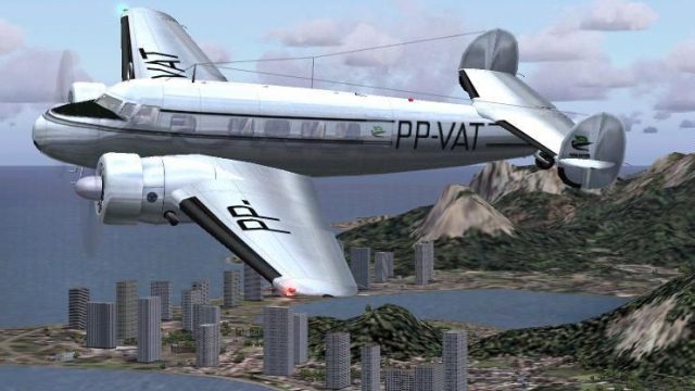 Screenshot 1 — VARIG Lockheed Electra L10A PP-VAT