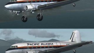 Screenshot 1 — Pacific Alaska's Douglas DC-3