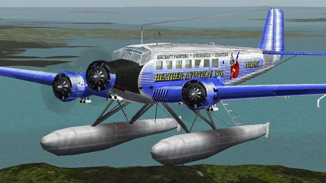 Screenshot 1 — Heather Aviation Ltd. Ju52 - Float