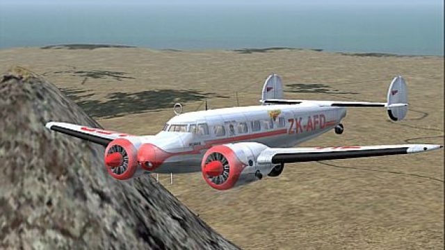 Screenshot 1 — Union Airways Lockheed L-10 Electra ZK-AFD