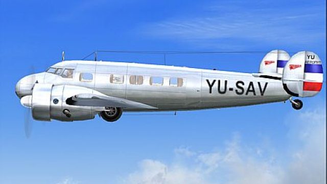 Screenshot 1 — Aeroput Lockheed L-10 Electra YU-SAV
