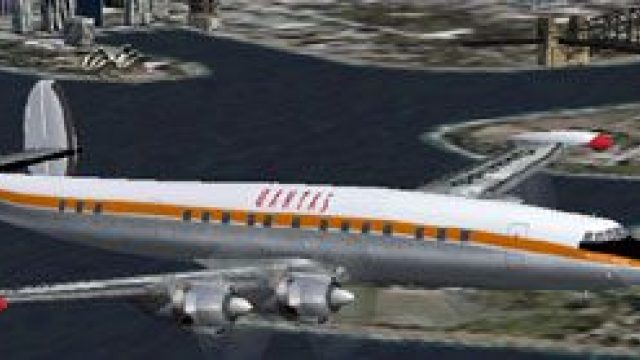 Screenshot 1 — Qantas Lockheed 1049H