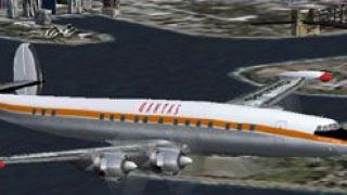 Screenshot 1 — Qantas Lockheed 1049H