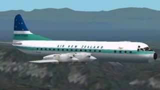 Screenshot 1 — Air New Zealand Lockheed L-188 1966