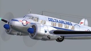 Screenshot 1 — Delta Airlines Lockheed L-10 Electra NC14935