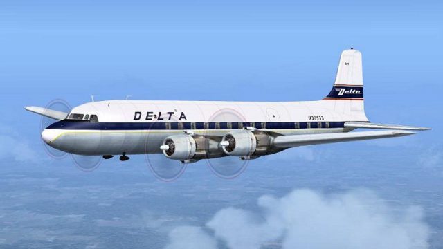 Screenshot 1 — Delta Airlines Douglas DC-6
