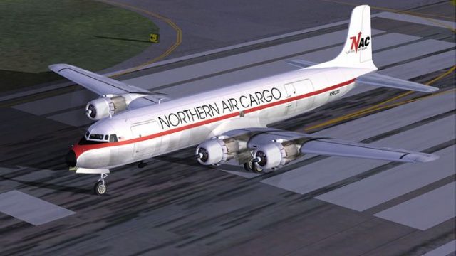 Screenshot 1 — Northern Air Cargo Douglas DC-6B N37566