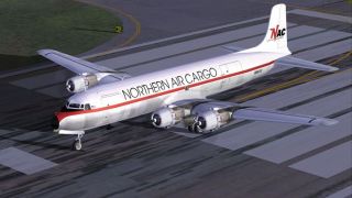 Screenshot 1 — Northern Air Cargo Douglas DC-6B N37566