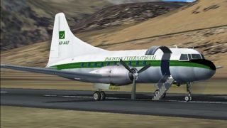 Screenshot 1 — PIA Convair CV 240