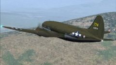Screenshot 4 — USAAF, Curtiss C-46A 'The Tinker Belle' Textures only