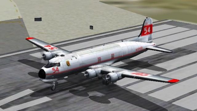 Screenshot 1 — CDF Douglas DC-4