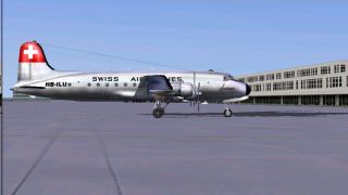Screenshot 1 — Swiss Air Lines Douglas DC-4 HB-ILU