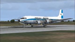 Screenshot 1 — Aerolineas Argentinas Douglas DC-6 LV-ADU