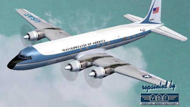 Screenshot 1 — USAF Douglas VC-118A Air Force One