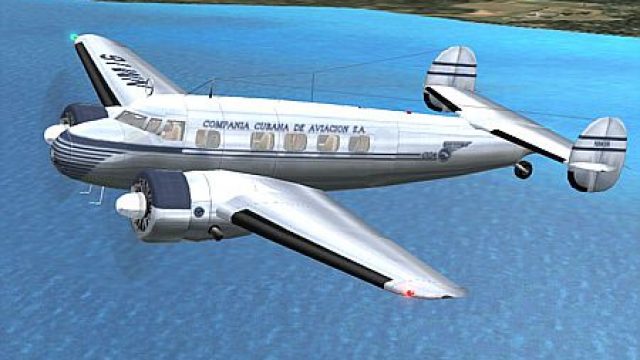 Screenshot 1 — Cubana Lockheed L-10 Electra NM16
